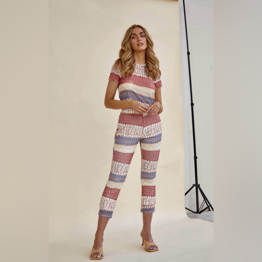 Glamorous Desert Landscape Trousers  NWT